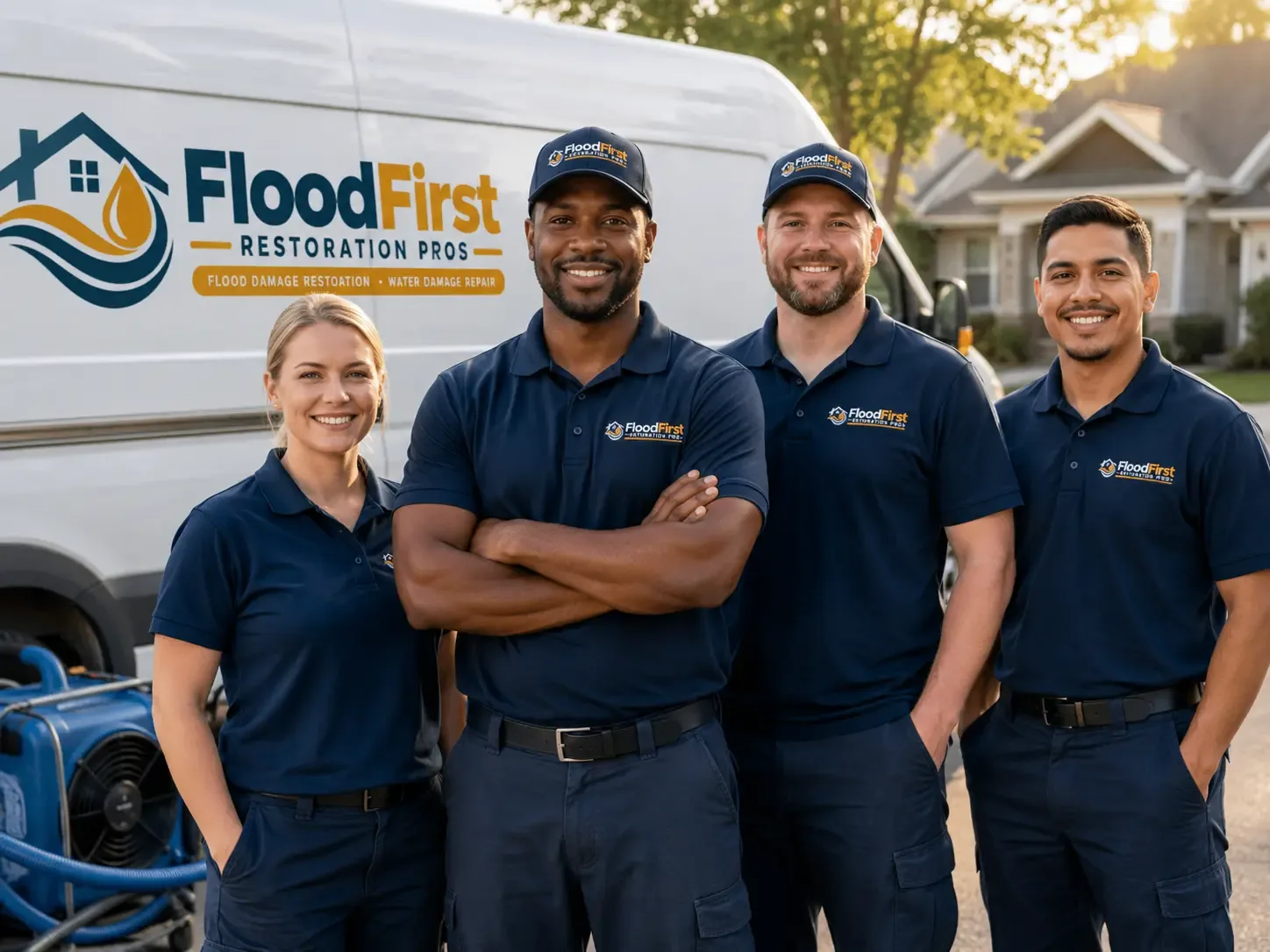 Flood Damage Restoration company in Shade, OH